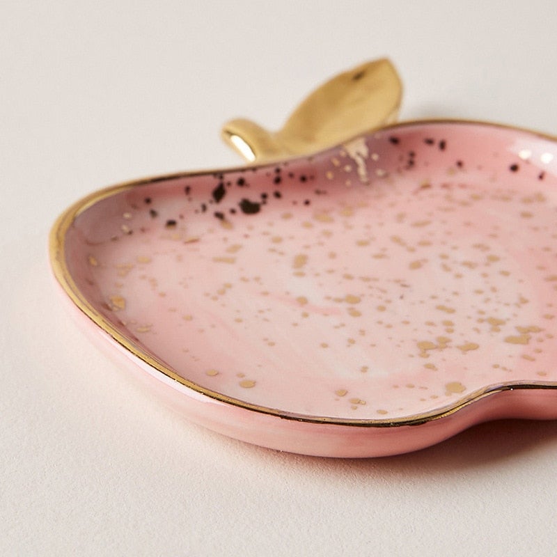 SweetDish | Keramisk fruktformad smyckesskål för ringar, örhängen och små accessoarer