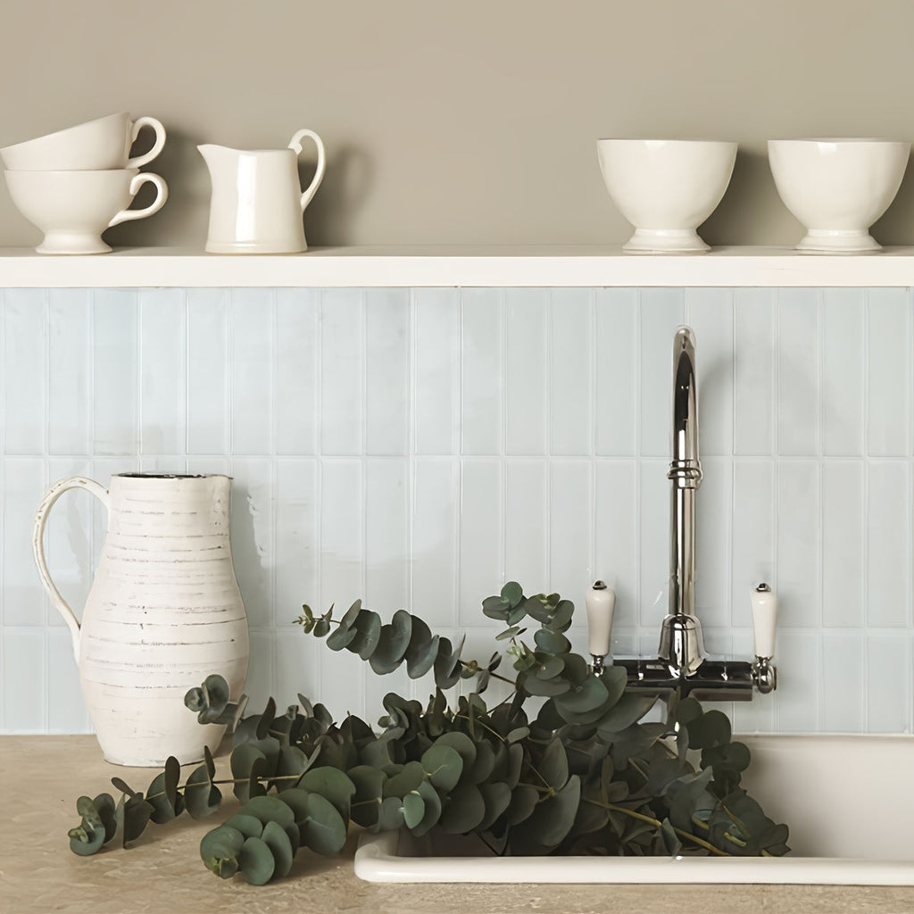 TileLuxe | 3D vattentäta väggplattor, självhäftande backsplash