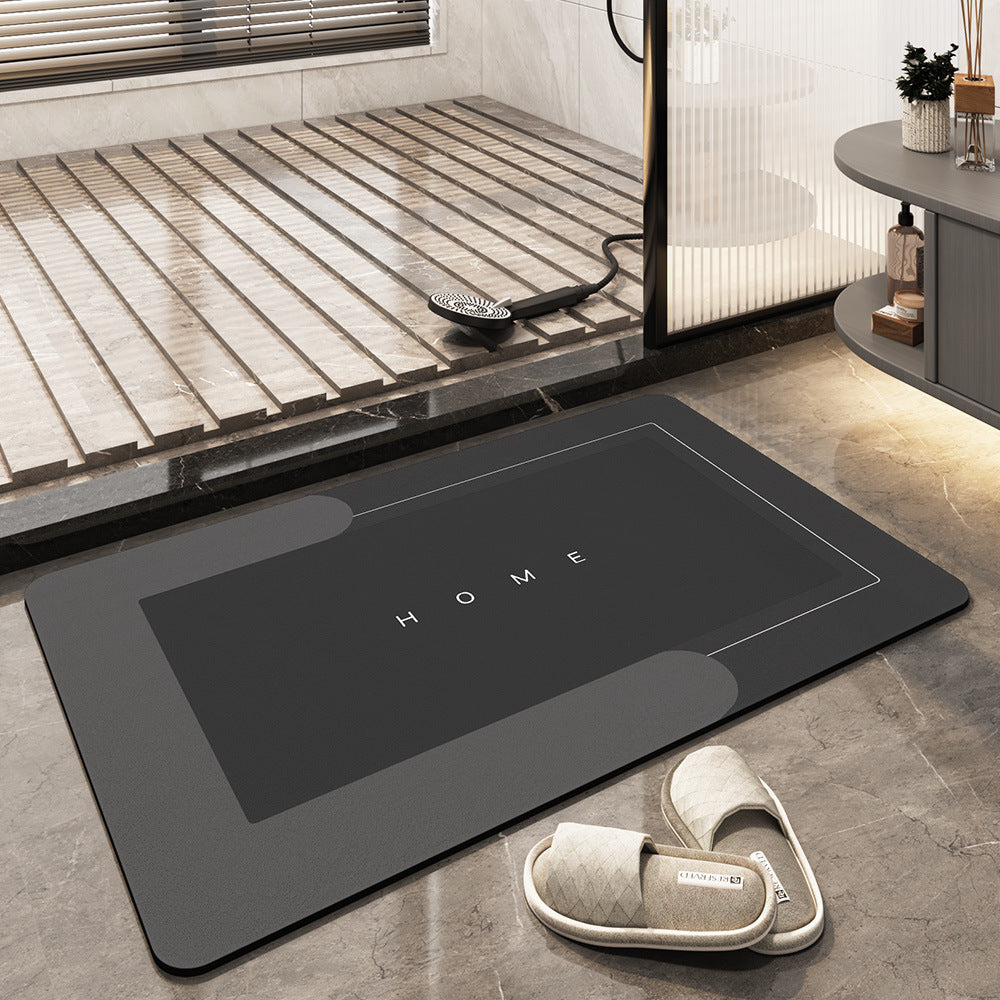 AquaTrap | Superabsorberande halkfri badrumsmatta - mjuk, snabbtorkande matta
