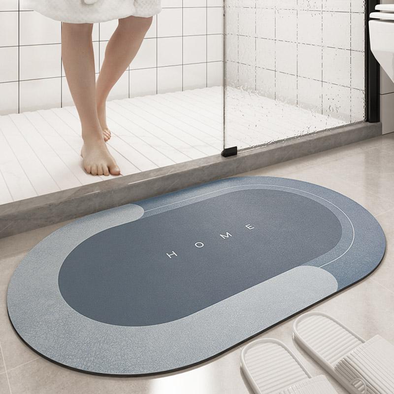 AquaTrap | Superabsorberande halkfri badrumsmatta - mjuk, snabbtorkande matta