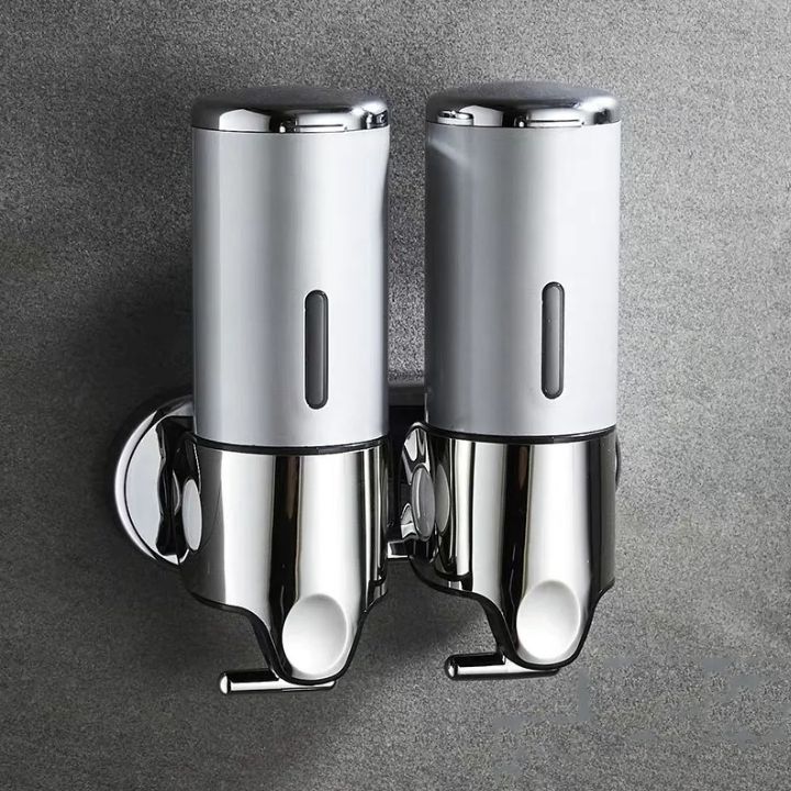 EliteDrip | Väggmonterad tvål- och schampodispenser - Elegant badrumstillbehör