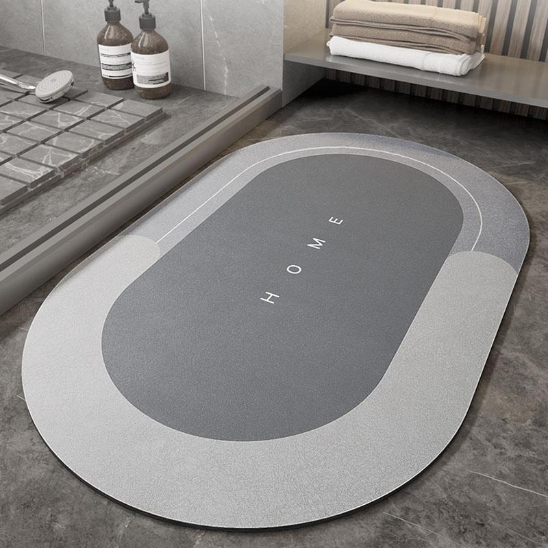 AquaTrap | Superabsorberande halkfri badrumsmatta - mjuk, snabbtorkande matta