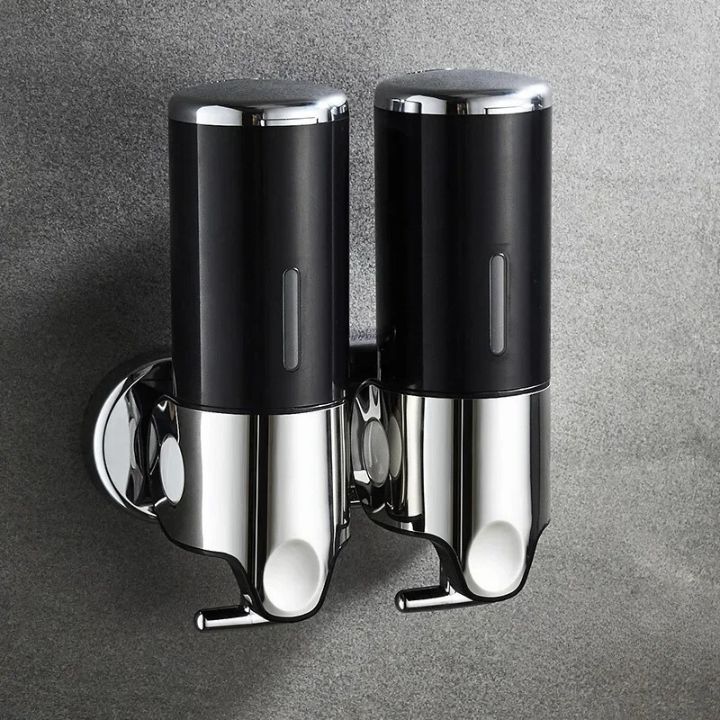 EliteDrip | Väggmonterad tvål- och schampodispenser - Elegant badrumstillbehör