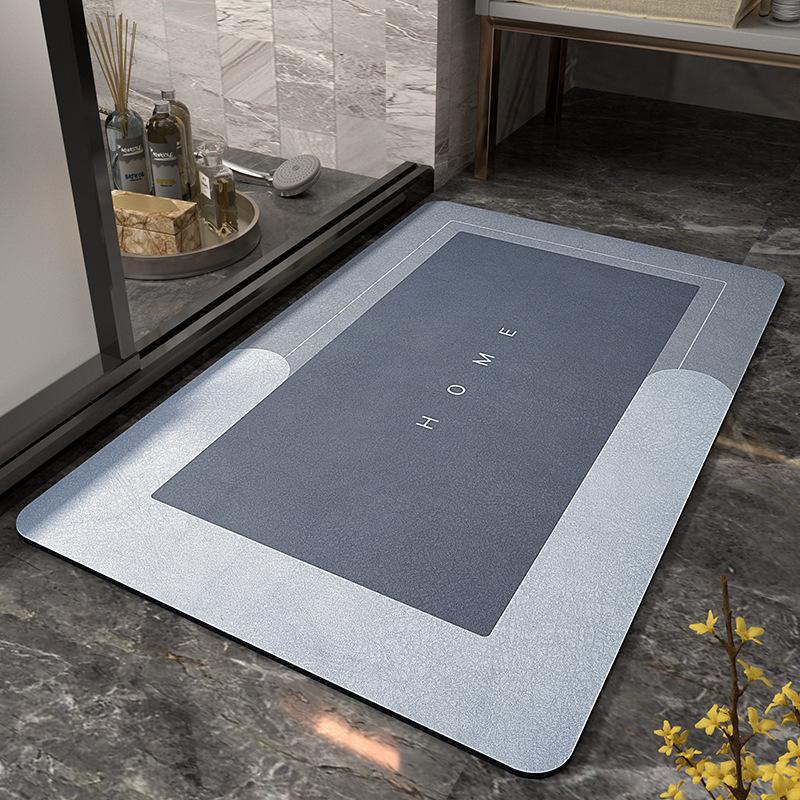 AquaTrap | Superabsorberande halkfri badrumsmatta - mjuk, snabbtorkande matta
