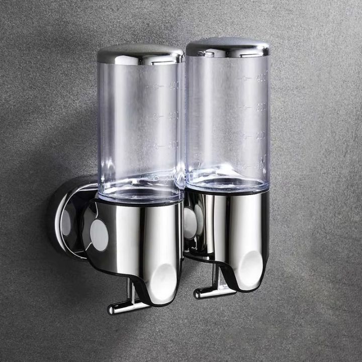 EliteDrip | Väggmonterad tvål- och schampodispenser - Elegant badrumstillbehör