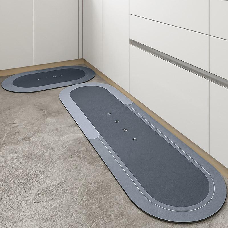 AquaTrap | Superabsorberande halkfri badrumsmatta - mjuk, snabbtorkande matta