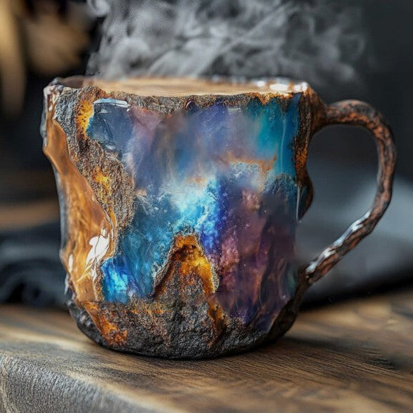 LuxeGlow Mineralkristallkaffemuggar – Raffinerad elegans i varje klunk