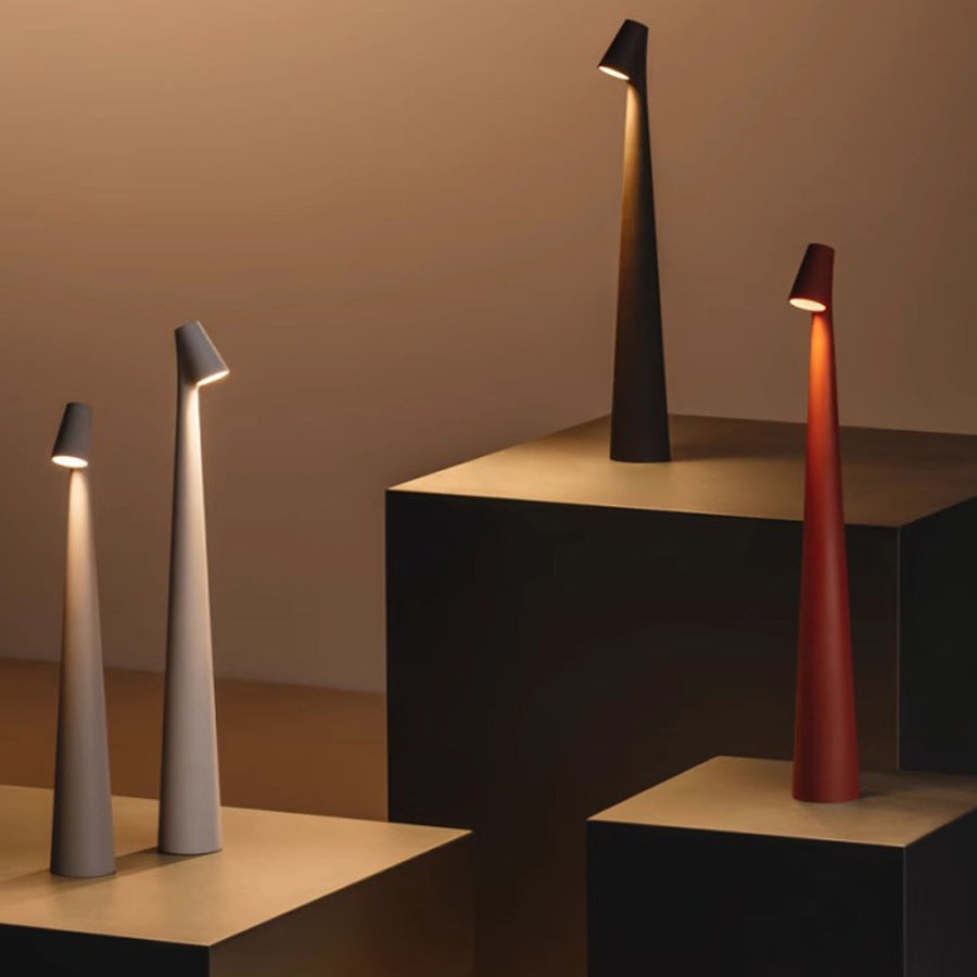 LumoGlow – Elegant, nordiskinspirerad, trådlös LED-stämningslampa