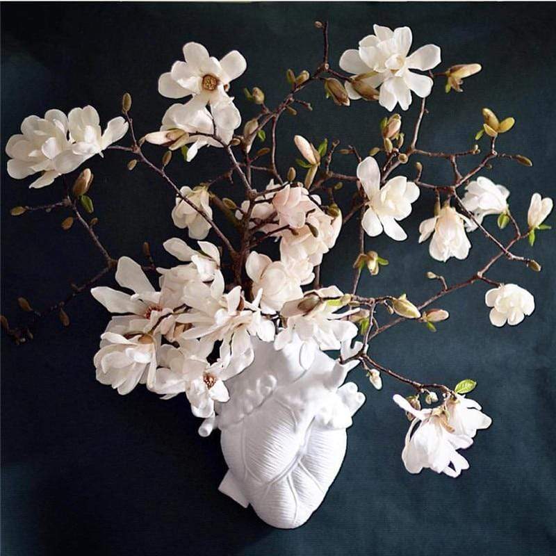 HeartBloom | Hjärtformad dekorativ blomvas - unik hjärtvas