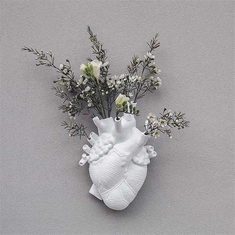 HeartBloom | Hjärtformad dekorativ blomvas - unik hjärtvas