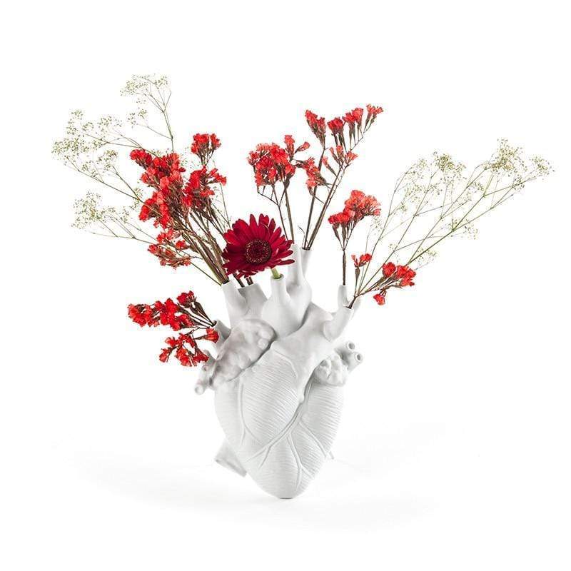 HeartBloom | Hjärtformad dekorativ blomvas - unik hjärtvas