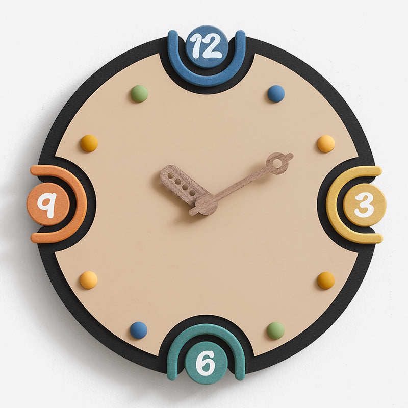 HueClock | Färgstark, modern och dekorativ väggklocka - kreativ och stilren design