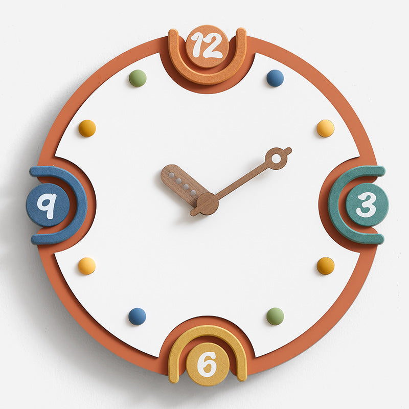 HueClock | Färgstark, modern och dekorativ väggklocka - kreativ och stilren design
