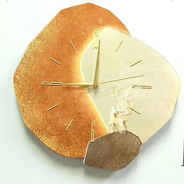 NovaClock | Kreativ lysande dekorativ väggklocka - modern design