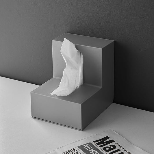 Tishape | Modern abstrakt näsduksask - kreativ ansiktsservetthållare i harts