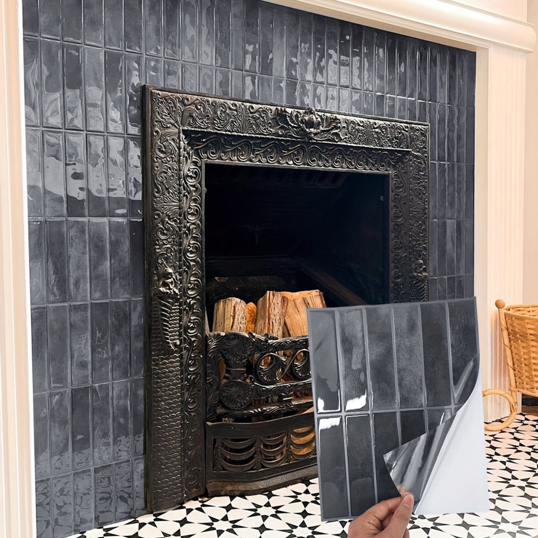 TileLuxe | 3D vattentäta väggplattor, självhäftande backsplash