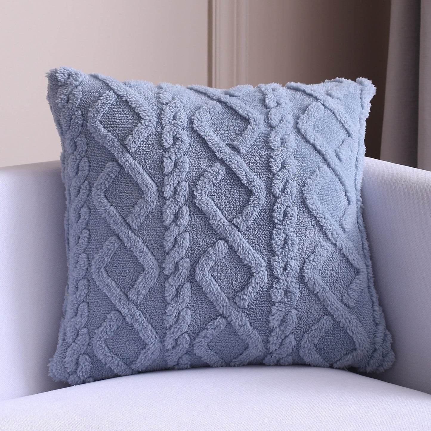 SnugKnit | Kuddfodral i chunky stickning - mysigt, mjukt och snyggt kuddfodral