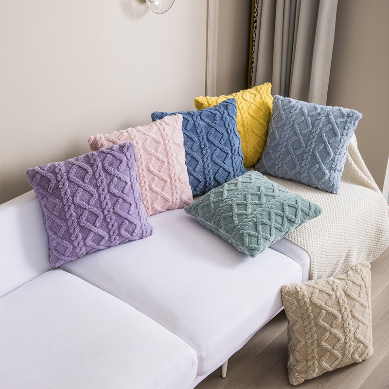 SnugKnit | Kuddfodral i chunky stickning - mysigt, mjukt och snyggt kuddfodral