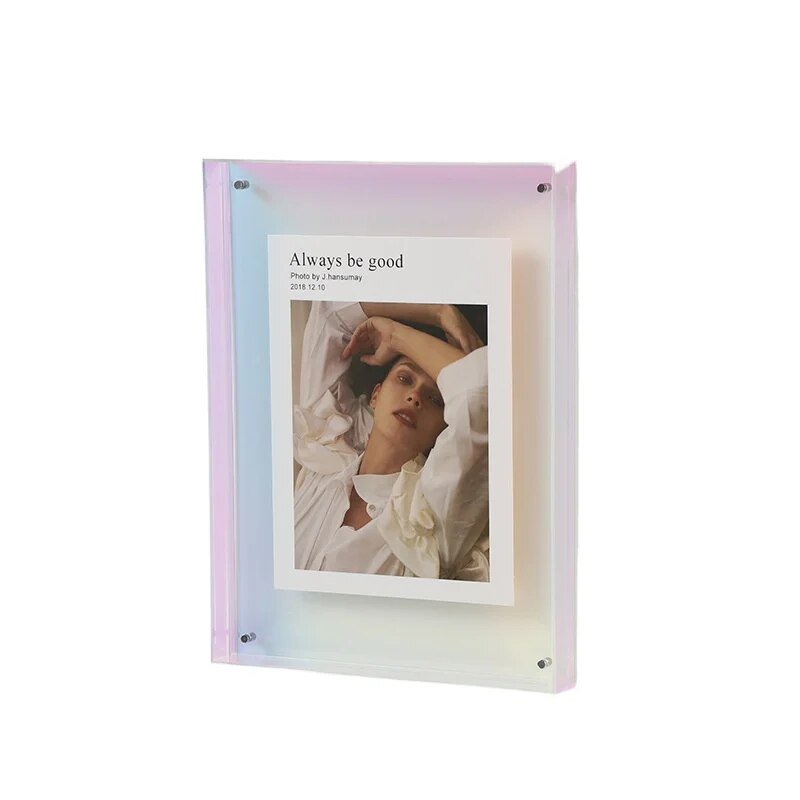 ChromaFrame | Vibrerande dekorativ fotoram - Modern färgglad ram för väggvisning