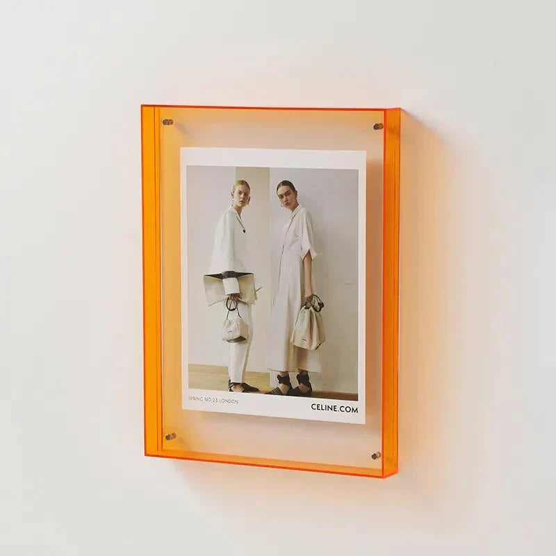ChromaFrame | Vibrerande dekorativ fotoram - Modern färgglad ram för väggvisning
