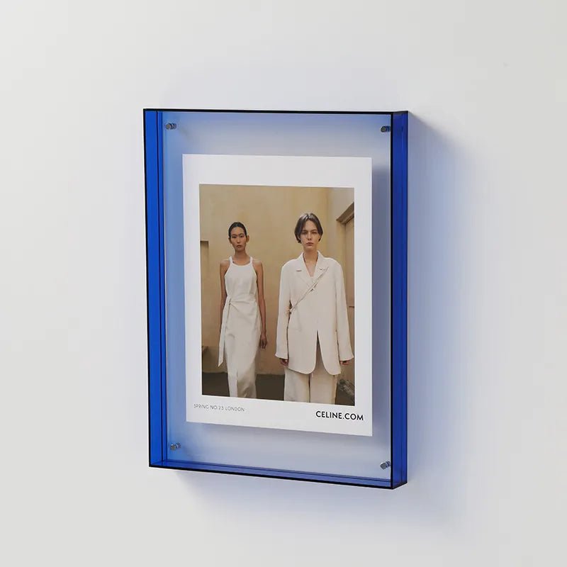 ChromaFrame | Vibrerande dekorativ fotoram - Modern färgglad ram för väggvisning
