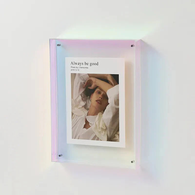 ChromaFrame | Vibrerande dekorativ fotoram - Modern färgglad ram för väggvisning