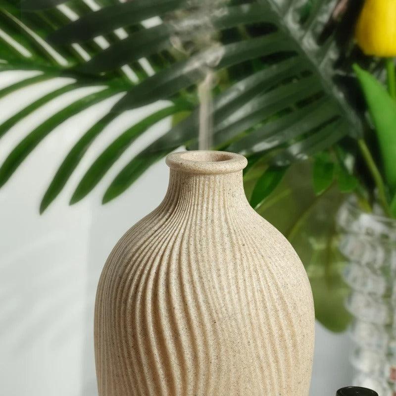 BreezeVase | Vasformad ultraljudsdiffusor och luftfuktare för eteriska oljor - Boho-stil