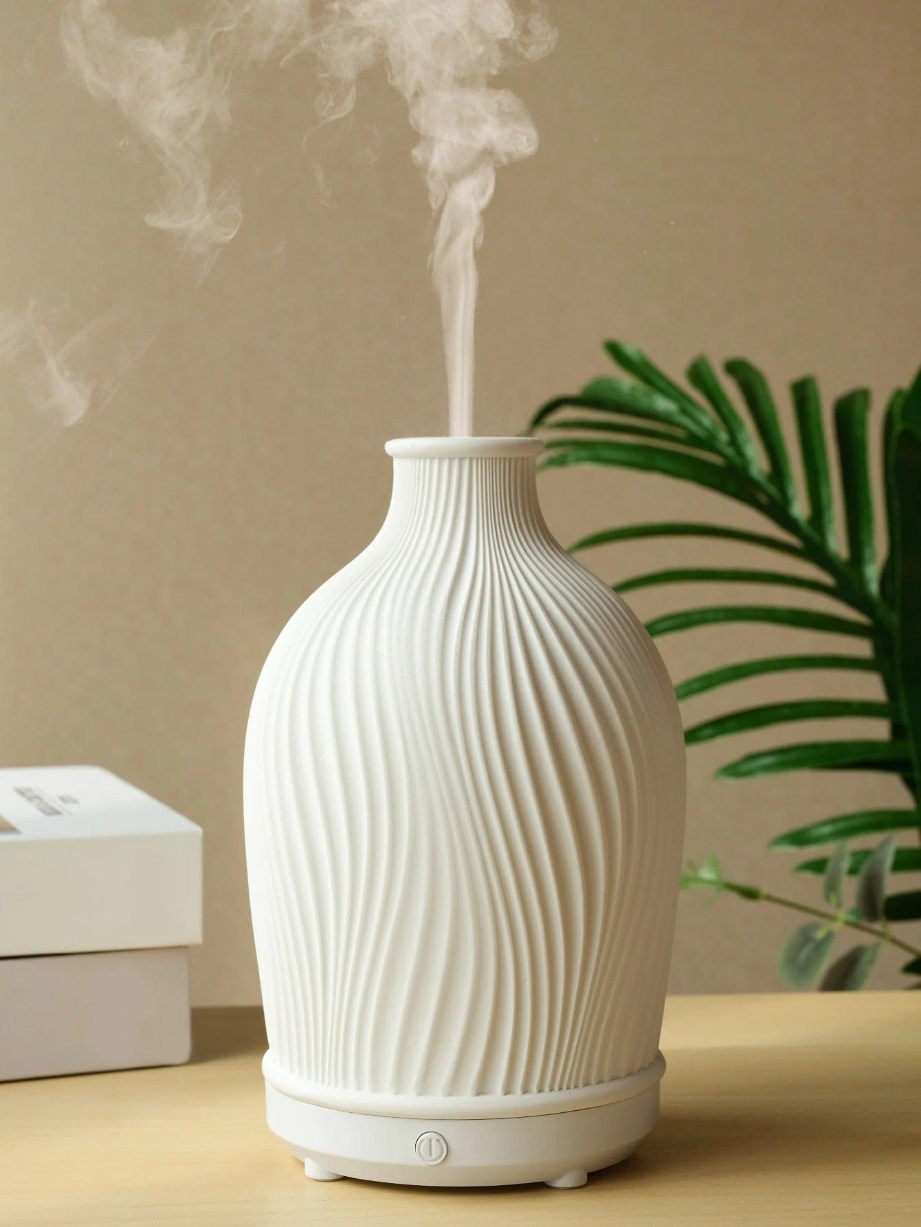 BreezeVase | Vasformad ultraljudsdiffusor och luftfuktare för eteriska oljor - Boho-stil