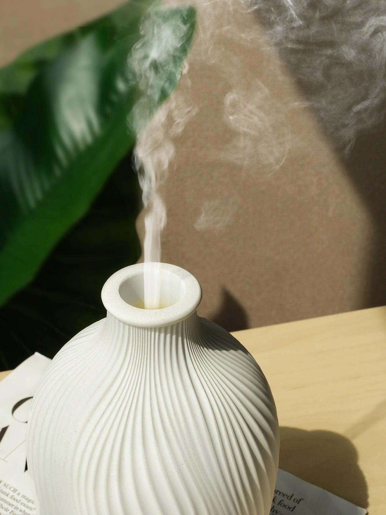 BreezeVase | Vasformad ultraljudsdiffusor och luftfuktare för eteriska oljor - Boho-stil
