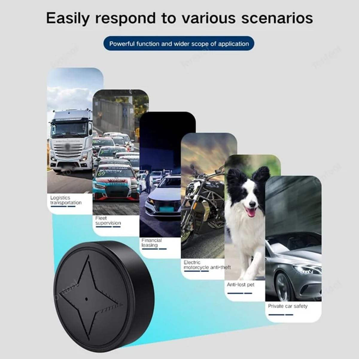 TrackForce StealthMag GPS-spårare – Magnetisk precision, realtidssäkerhet