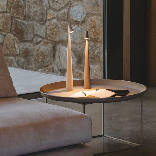 LumoGlow – Elegant, nordiskinspirerad, trådlös LED-stämningslampa