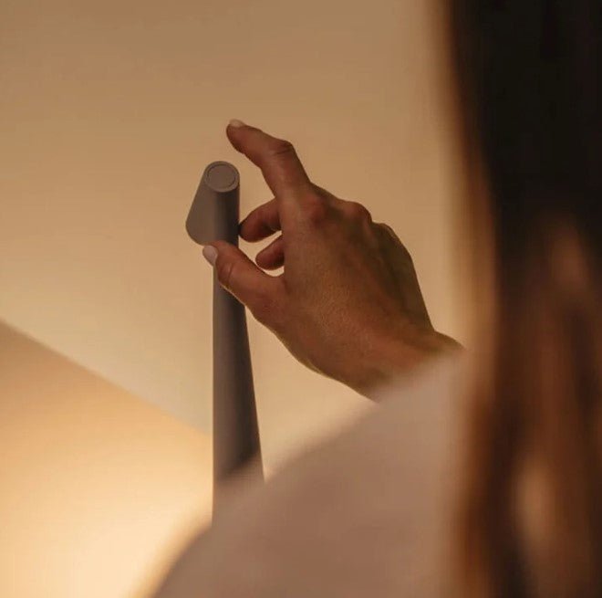 LumoGlow – Elegant, nordiskinspirerad, trådlös LED-stämningslampa
